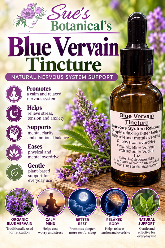 Blue vervain tincture 

All Natural skincare, extra hydration, organic skincare , moisturizer, Natural skincare, skin hydration, helps rosacea, helps acne, reduces wrinkles, reduces fine lines, organic skincare, Organic Beef Tallow Skincare