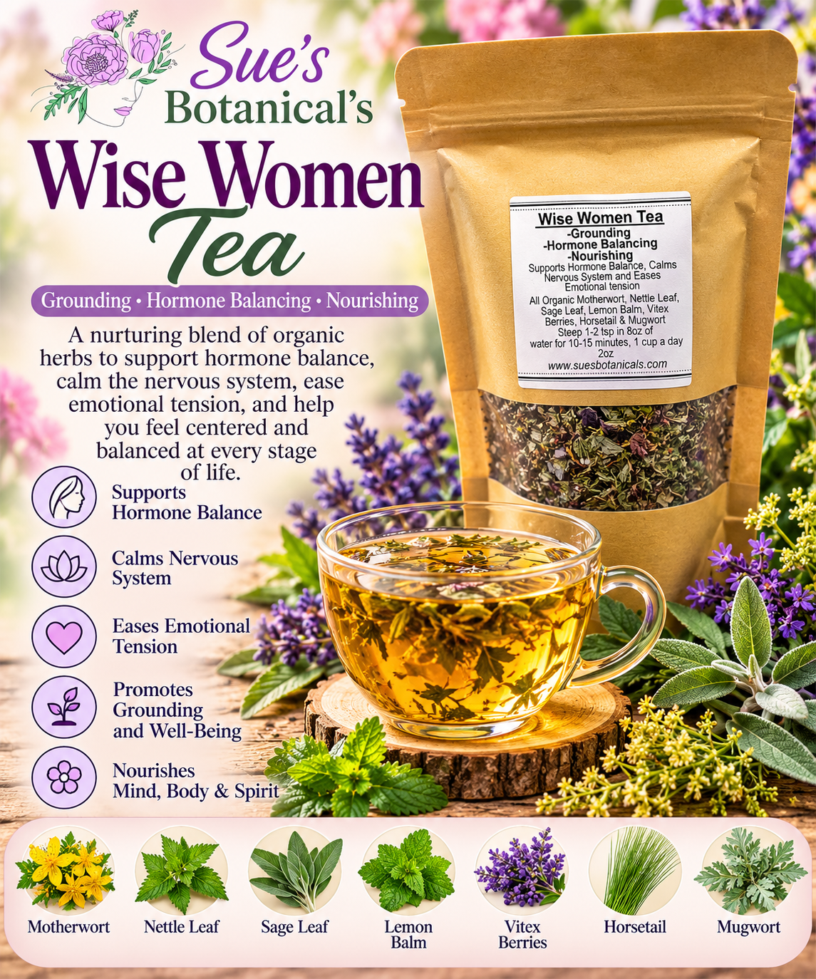 Wise women tea

All Natural skincare, extra hydration, organic skincare , moisturizer, Natural skincare, skin hydration, helps rosacea, helps acne, reduces wrinkles, reduces fine lines, organic skincare, Organic Beef Tallow Skincare 