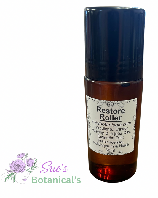 Restore Roller Bottle

Reduce wrinkles, natural skincare, organic skincare, anti-aging 

Natural skincare, skin hydration, reduces wrinkles, reduces fine lines, organic skincare
