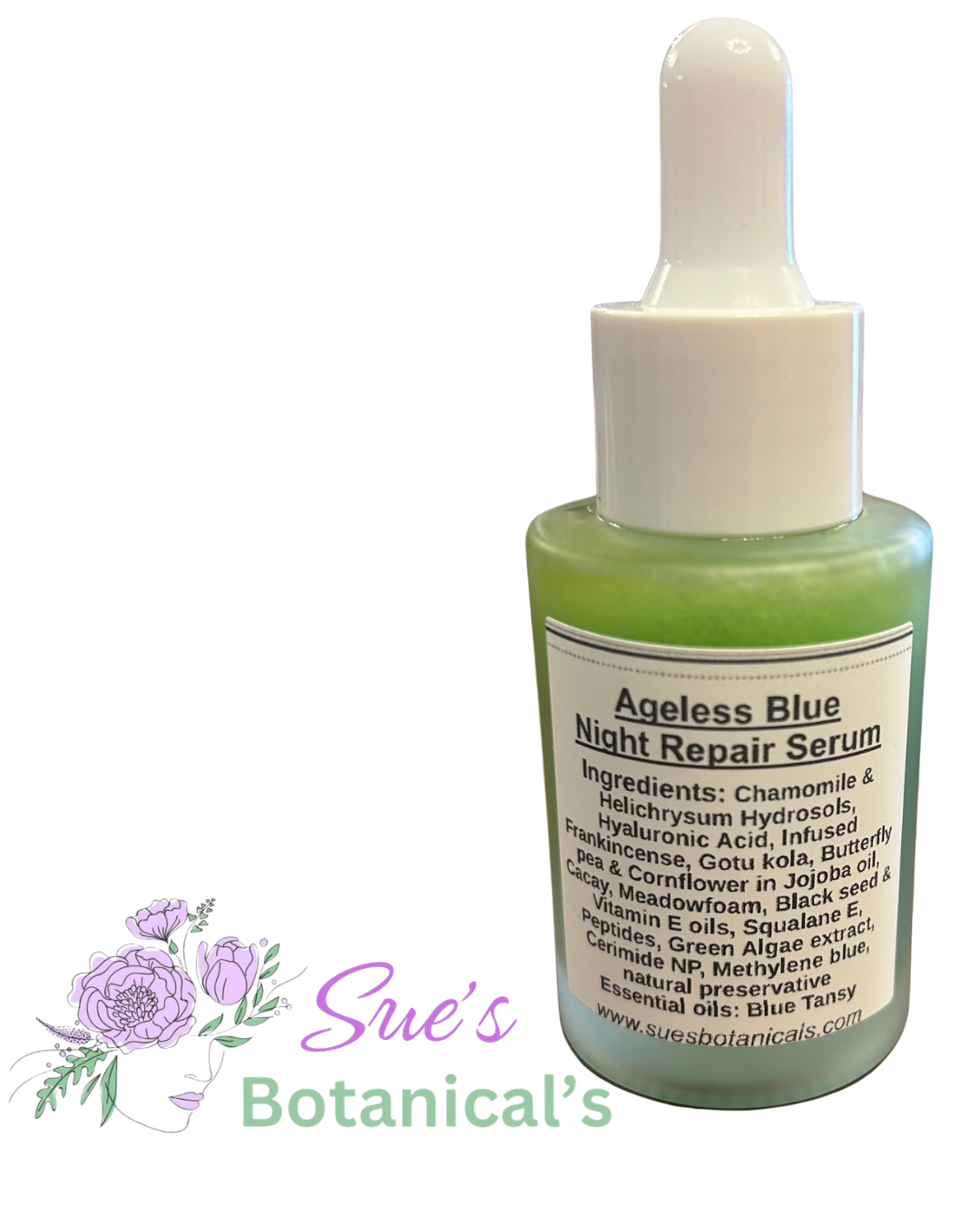 Ageless Blue Night Repair Serum