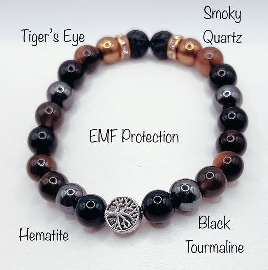 Protection & Grounding EMF Diffuser Bracelet 7.25inch