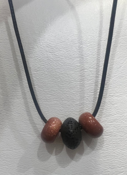 Large Rondelle Diffuser Necklaces