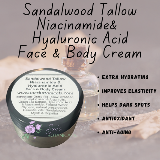 Sandalwood Tallow Niacinamide & Hyaluronic Acid