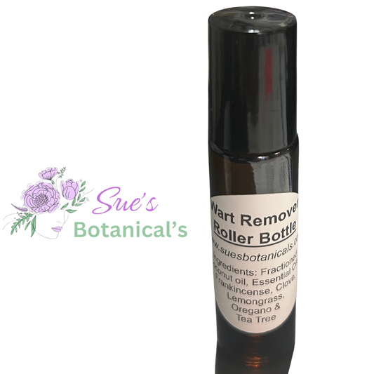Wart remover roller bottle 

All Natural skincare, helps acne, helps eczema, help psoriasis, helps rosacea, helps wrinkles, hydrates skin, organic skincare, beef tallow skincare 